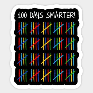 100 Days Of School Cute T-shirt Sticker